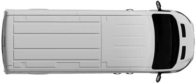 Van top view